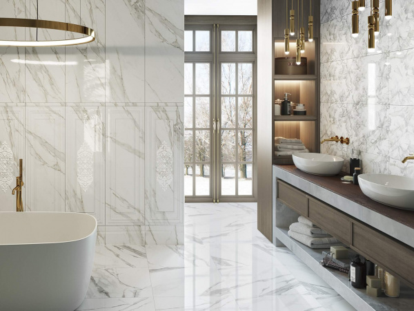 Плитка керамическая настенная Kerama Marazzi Прадо белый 40x120, 14001R