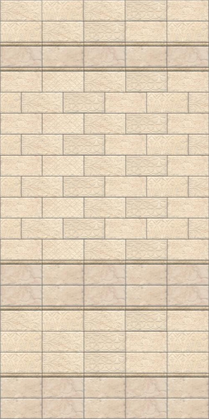 Керамическая плитка настенная Kerama Marazzi Милан Дуомо бежевый 20x9,9x8, 19057