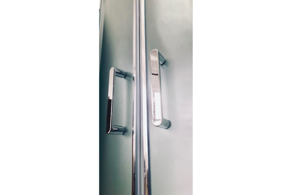 Душевая кабина Royal Bath 100х100х200, матовое стекло, хромированный профиль, RB 100HK-C-СН