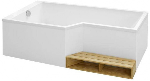 Ванна акриловая Jacob Delafon BAIN-DOUCHE NEO 160х90/70 см, E6D000L-00
