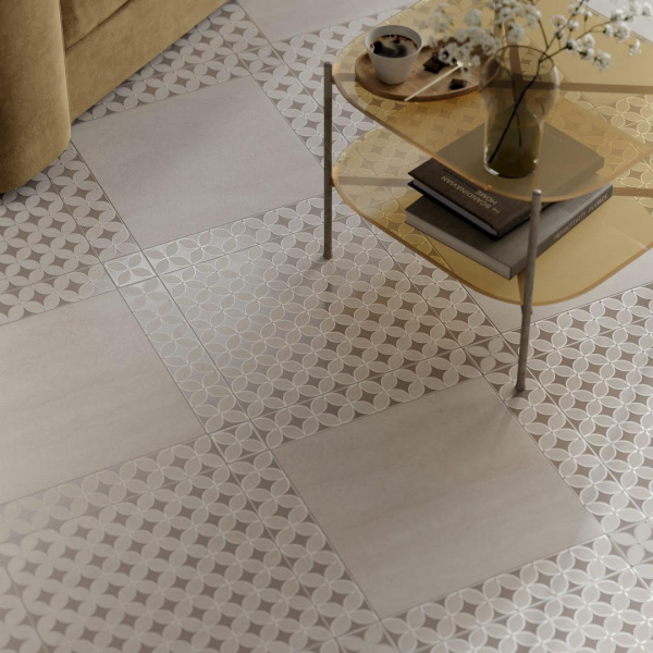 Декор Kerama Marazzi Туф мозаичный бежевый светлый глянц 20х30, MM8346
