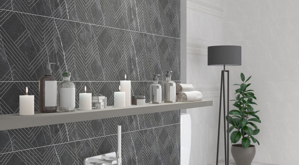 Керамическая плитка настенная Azori HYGGE GREY 31,5*63, 508251101