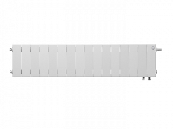 Радиатор биметаллический Royal Thermo PianoForte 200 /Bianco Traffico VDR - 16 секций, белый, RTPBTV