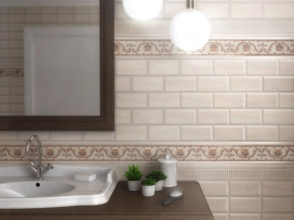 Бордюр Kerama Marazzi Олимпия 20х9,9 беж структурированный 19047\3F