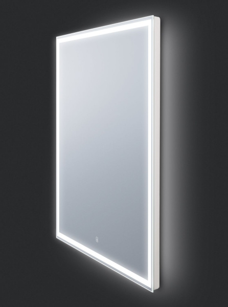 Зеркало Aqua de Marco Каррера 100*80 см, с LED-подсветкой, сенсорный выключатель, Car100/80