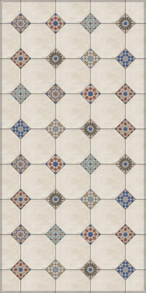 Плитка керамическая напольная Kerama Marazzi Паласио 24x24, VT\A55\SG2432