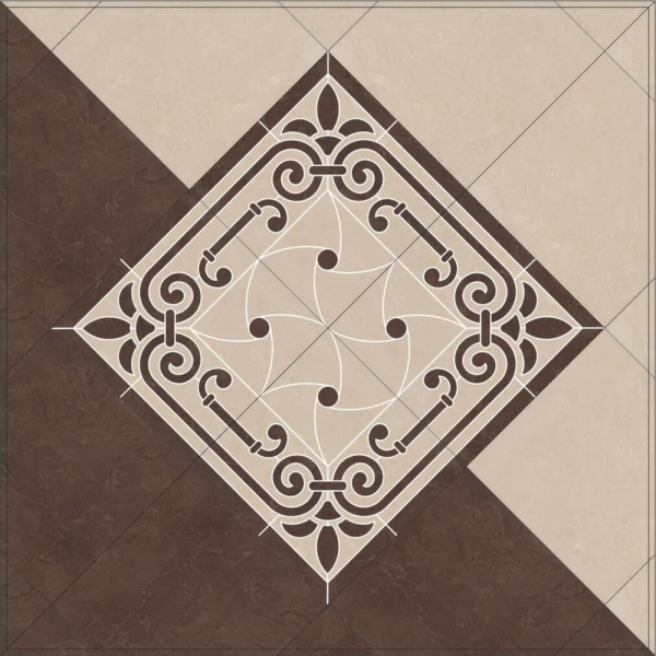 Декор Kerama Marazzi 30х30 Версаль наборный ID107