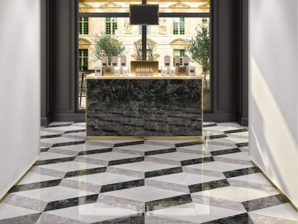 Керамогранит 40*80 Парнас антрацит SG809702R