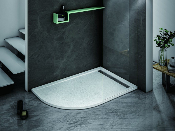 Поддон литой Cezares TRAY 120*90 правый, искусствен. мрамор, TRAY-AS-RH-120/90-550-30-W-R