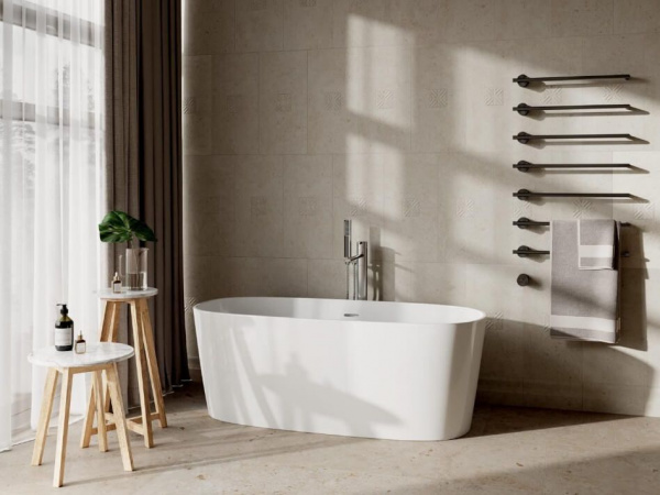 Плинтус Kerama Marazzi Карму серый светлый мат 30х15, FMA028R