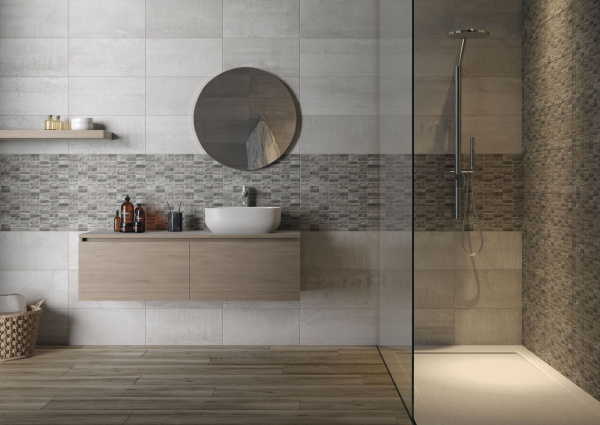 Керамическая плитка настенная CIFRE ceramica OXO IRON 25X50