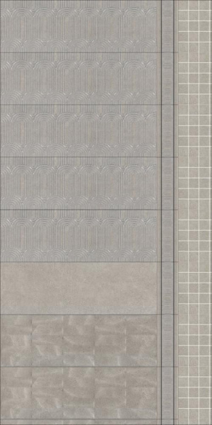 Керамическая плитка напольная Kerama Marazzi Милан Безана серый 50,2x50,2x9,5, SG457600R