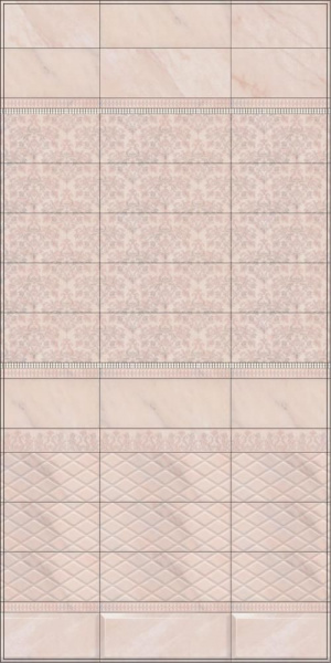 Плитка керамическая настенная Kerama Marazzi Флораль беж 15x40, 15117