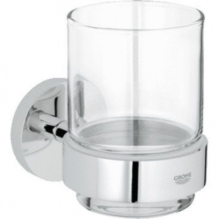 Стакан Grohe Essentials с держателем, хром, 40447001