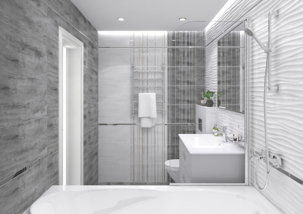 Декор Laparet Конкрете Триггер серый 30х60
