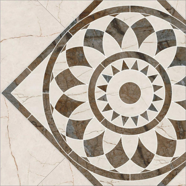 Керамическая плитка напольная Kerama Marazzi Милан Театро 50,2x50,2 беж светлый, SG457702R