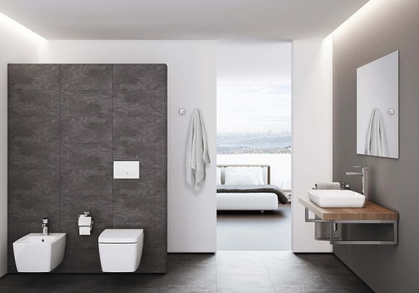 Унитаз подвесной Vitra Metropole Rim-Ex,  с функцией биде и емкостью для чистящей жидкости, белый, 7