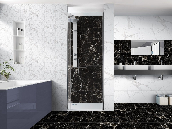 Керамическая плитка напольная Cube Ceramica F Insomnia Black 30*30
