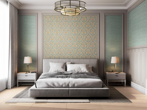 Обои виниловые Kerama Marazzi Палаццо мотив, белый, KM5501